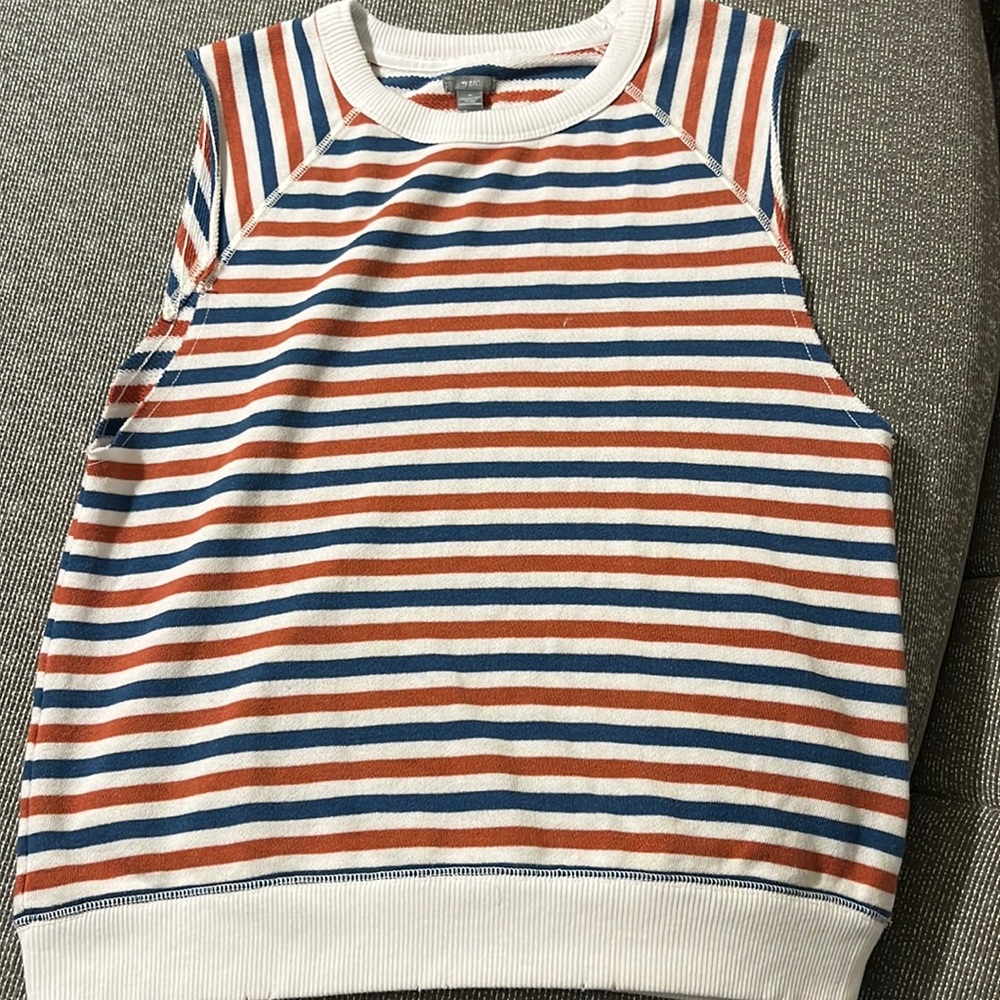 Aerie Striped Fleece Top